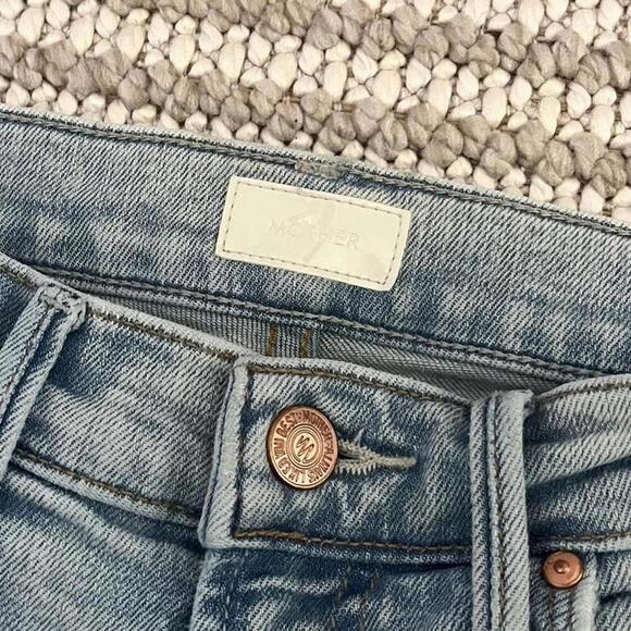 MOTHER The Stunner Zip Ankle Step Fray in Rolling in the Bushes - Picture 7 of 11